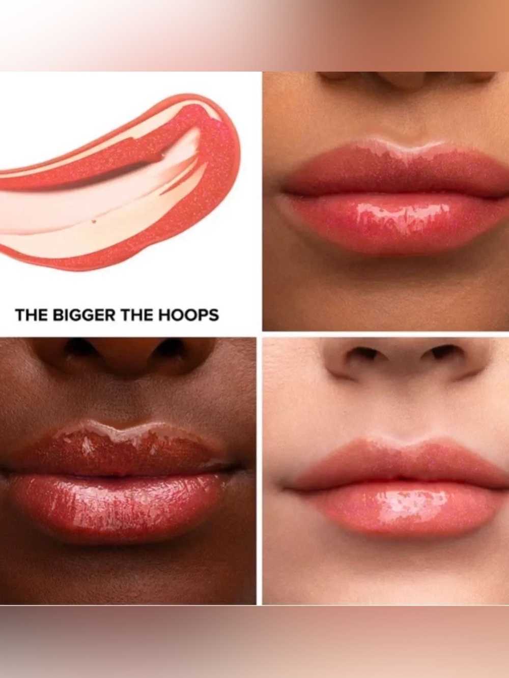 Too Faced The Bigger The Hoops Lip Injection Power Plumping Lip Gloss NEW